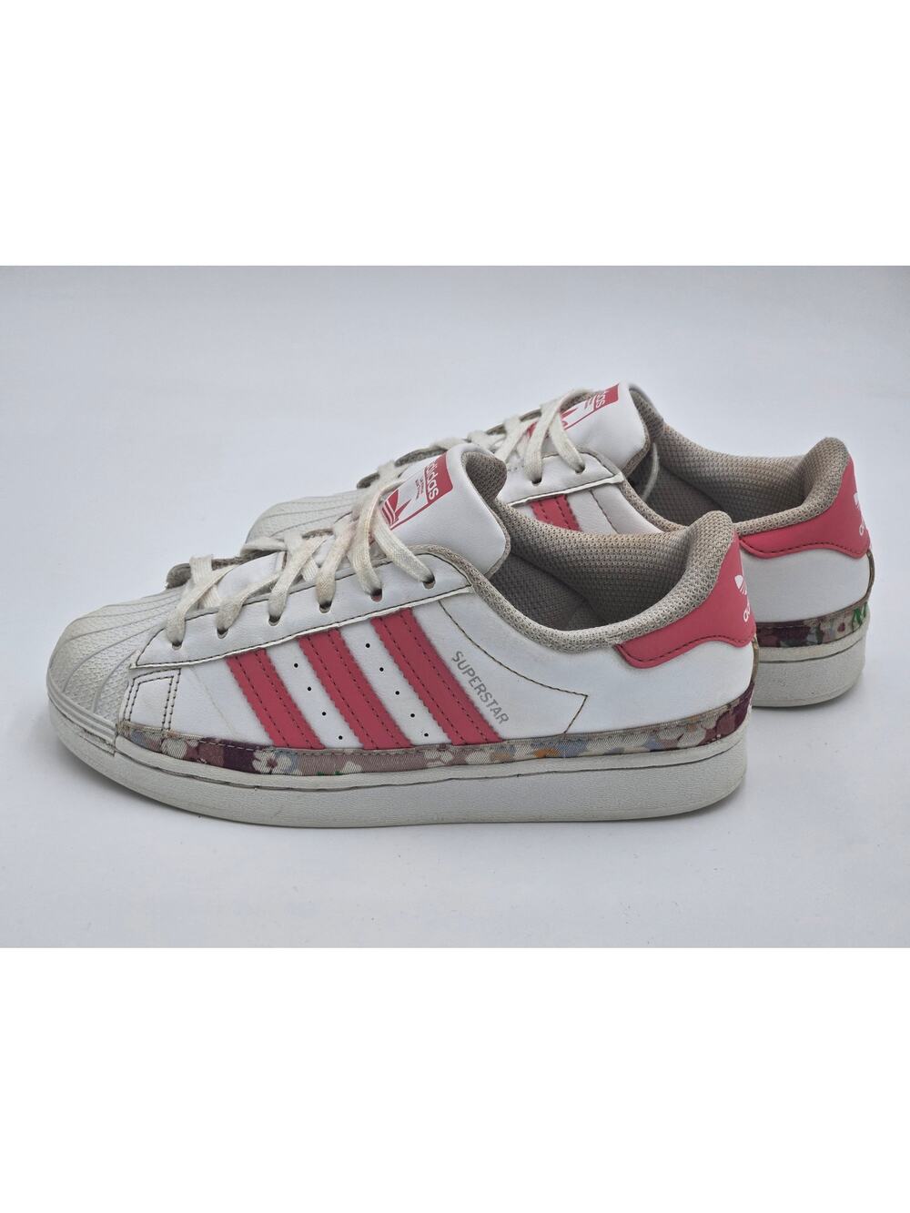 Adidas Superstar Her Studio London White Hazy Rose Kids Size 2